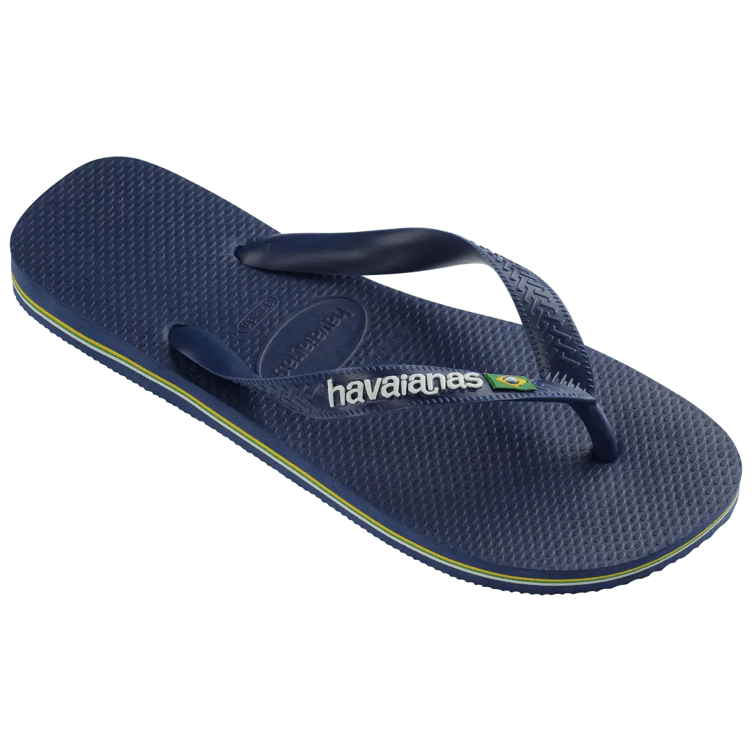 Women's Brazil Logo Flip Flops - Image 2
