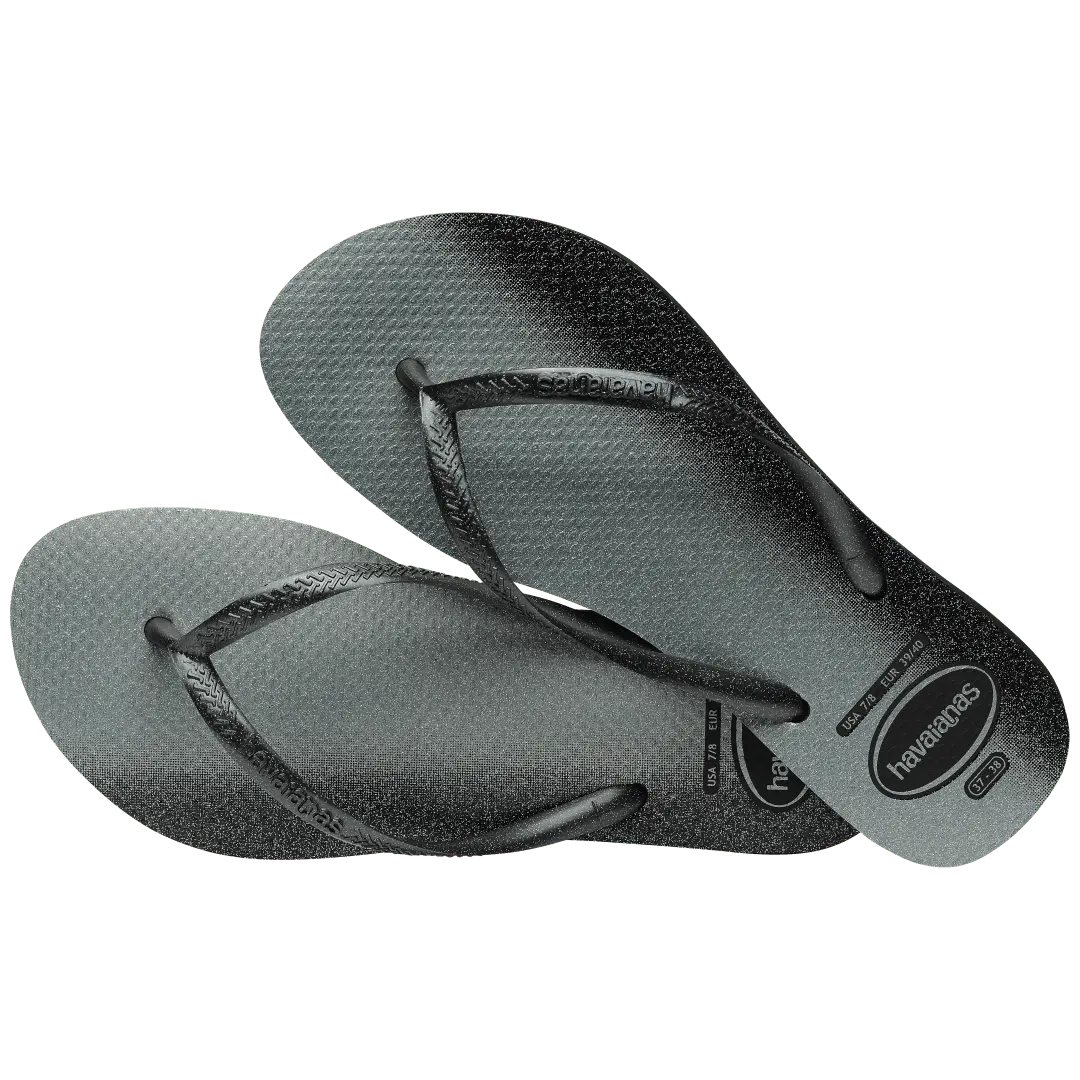 Women's Slim Gloss Flip Flops - Image 4