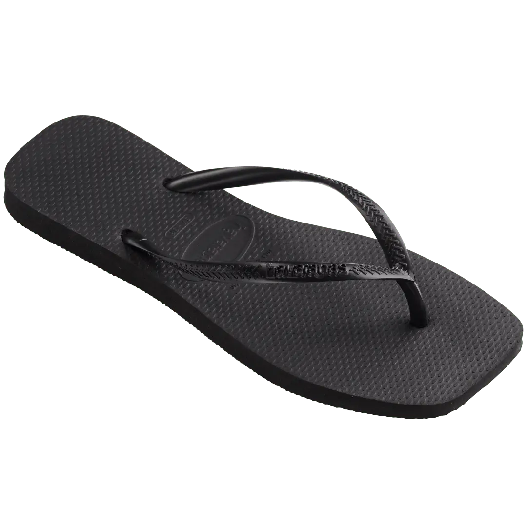 Women's Slim Square Flip Flops - Image 2