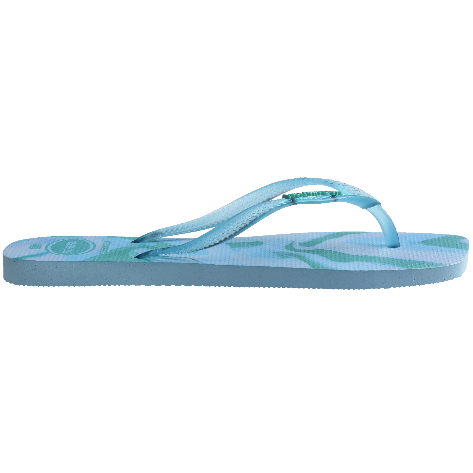 Women's Slim Square Jelly Flip Flops - Image 5